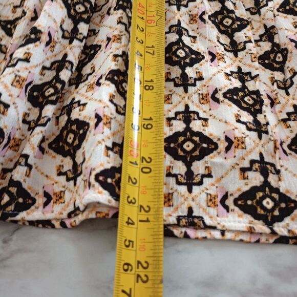 Loft Tiered Skirt Gauzy Flowy Lined Size XLT - Picture 9 of 9